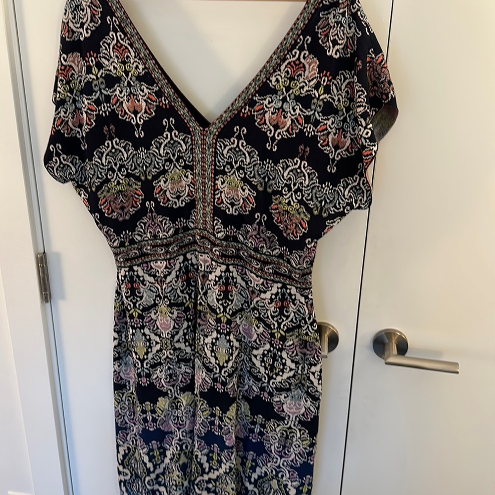 IVKO flutter sleeve dress - size XXL